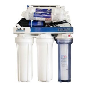 6-Stage 100GPD Under-Sink Reverse Osmosis (RO) Water Purifier with Alkaline Remineralization
